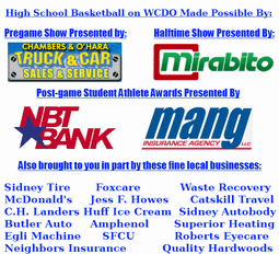 High School Basketball Sponsors